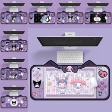 Large Cartoon Table Pad My Melody Kuromi Game Mouse Mat Keyboard Rug Mousepad   picture