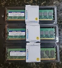 Lot Of 3 Super Talent T667UB1G/H  STT DDR2-667 PC5300 1G/64x8 CL5 Hynix RAM  picture