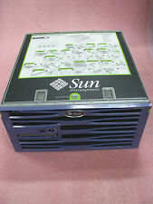 Sun Netra 440 with  4 * 1.28Ghz cpu, 8GB mem, 4 * 73GB HDD, DVD, 4 * AC P.S. picture