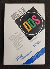 DOS 5.0 For IBM Version 5.00.1 Full DOS Upgrade Sealed in Plastic picture