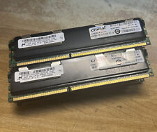 Lot of 8x Micron 16GB 4Rx4 PC3L-8500R Server RAM picture