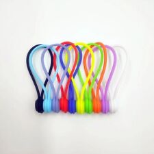 10pcs Magnetic Cable Ties Silicone Twist Ties for Bundling and Organizing Wire picture