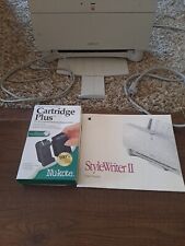 Apple Stylewriter 2 II M2003 - Vintage Macintosh Mac Computer Printer w/ Cords,. picture