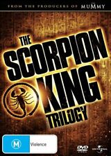 The Scorpion King Trilogy (The Scorpion King 1, 2 3 (DVD,2012)Reg 2,4 NEW+SEALED picture