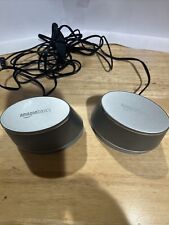 Amazon Basics USB Plug-n-Play Computer Speakers, 2, Model V620 Silver-Excellent picture