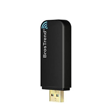 BrosTrend Linux USB WiFi Adapter 1200Mbps Supports Ubuntu, Mint, Kali, Black  picture