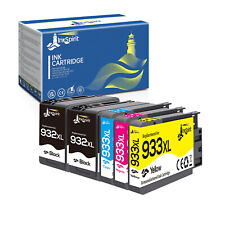 5 Pack 932XL 933XL Ink Cartridges for HP OfficeJet 6600 7510 7600 7612 Printer picture