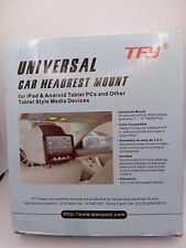 TFY Universal Car Headrest Mount Tablet Holder with Strap for 7 - 11 Inch i Pads picture