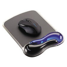 Kensington Duo Gel Mouse Pad Wrist Rest - Black/Blue, 9.625*6.625 inches picture