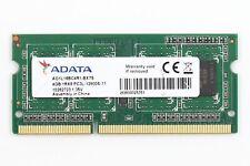 ADATA 4GB 1RX8 PC3L-12800S-11 DDR3-1600 Laptop Memory AO1L16BC4R1-BX7S Tested picture