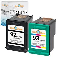 2PK for HP 92 93 Ink Photosmart C3100 C3190 C3140 C3173 3125 picture