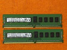 16GB (2x8) HYNIX HMA41GR7AFR8N-TF 8GB DDR4-2133MHz 2RX8 ECC REG SERVER RAM KIT picture