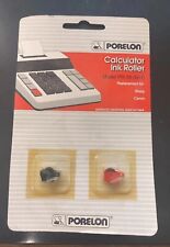 1995 Porelon Calculator Ink Roller Model PR-78 (B/R) ~ Replaces Sharp & Canon picture