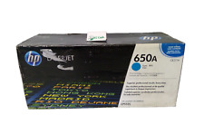 Genuine HP 650A Cyan CE271A Print Cartridge F. Shipping *D picture