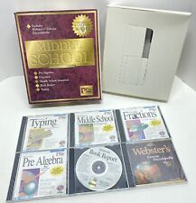 Pro One Multimedia Middle School W/ Webster Encyclopedias 5/6 Discs Still Sealed picture