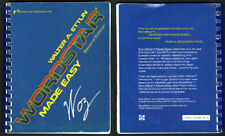 Steve Wozniak SIGNED AUTOGRAPHED APPLE II Wordstar Made Easy Manual Computer picture