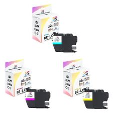 3PK TRS LC10E C M Y Hi-Yield Compatible for Brother MFC-J6925DW Ink Cartridge picture