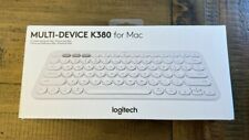 Logitech K380 Multi-Device Wireless Bluetooth Keyboard for Mac - Off White picture