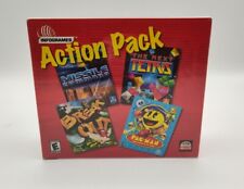Pac-Man Break Out Tetris Sealed Infogrames Action Pack Games CD ROM picture