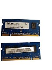 ELPIDA 2GB (2 X 1GB) 1Rx8 PC2-6400S-666 Laptop Memory picture