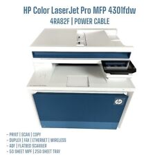 HP Color LaserJet Pro MFP 4301fdw All-In-One Printer - White/Blue (4RA82F#BGJ) picture