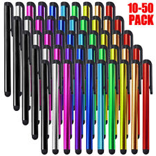 50pcs Capacitive Touch Screen Stylus Pen For IPad Air Mini iPhone Samsung Table picture