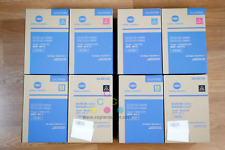 2 Genuine Konica Minolta TNP79 CMYK Toner Cartridge Sets BizHub C4050i C3350i  picture
