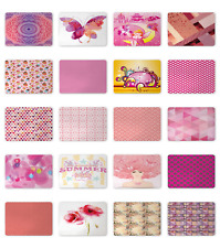Ambesonne Pink Design Mousepad Rectangle Non-Slip Rubber picture