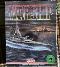 SSI Warship Surface Combat WWII Game Pacific Complete Atari 48K Disk 1986 MIB picture