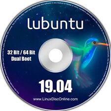 Lubuntu 19.04 Disco Dingo 32-bit and 64-bit Combo Linux Live Install DVD PC Mac picture