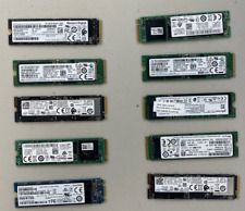 256GB NVMe mSATA  PCIe M.2 Solid State Drives  (Lot of 10) Msata HDD Hard drive picture