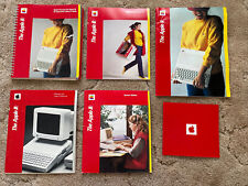 Vintage 1984 The Apple LLC Computer & monitor Original Paperwork & Manuals rare picture