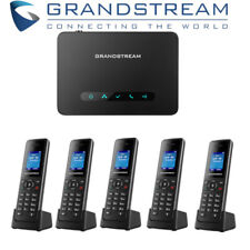 5 Grandstream DP720 DECT Cordless HD VoIP Telephone Handset + DP750 Base Bundle picture