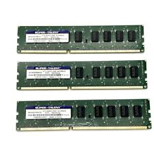 Super Talent 12GB (3x4GB) SERVER RAM PC3-12800 DDR3-1600 MHz SDRAM W1600EB4GS picture