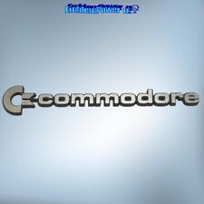 COMMODORE 62x10mm Emblem 3D 64 1200 Sticker Badge Decal Logo Aufkleber C64 C128 picture