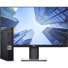 Dell Desktop Intel i7 Computer 24in Monitor 16GB RAM 256GB SSD Windows 11 Pro picture
