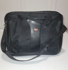 Swiss Tech Wegner Laptop Case Messenger Bag Black Mutli Compartment picture
