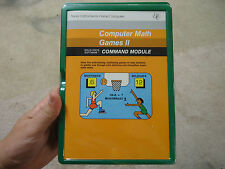 NOS TEXAS INSTRUMENTS TI-99/4A COMPUTER MATH GAMES II PHM 3083 picture