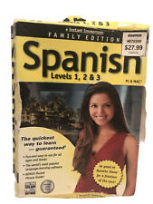 New Instant Immersion Spanish Levels 1, 2, & 3 - Family Edition PC & MAC picture