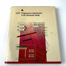 Apple Programmer’s Introduction To The Macintosh Family - Good picture