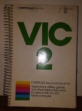 Commodore VIC-20 Book - Compute's Second Book of VIC - VIC 2 - 1983 Vintage picture