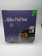 Vintage Aldus Preprint 1.5 Apple Macintosh Software - Factory Sealed picture