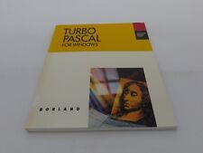 TURBO PASCAL For Windows Whitewater Resource Toolkit Borland vintage computer picture