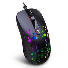 USB Wired Gaming Mouse 8000DPI RGB Breathing Backlit Light Mice for PC Laptop US picture