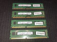 Samsung 16GB (4x4GB) 1Rx8 PC3-12800U 1600Mhz DDR3 RAM Memory M378B5273DH0-CK0 picture