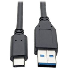 Tripp Lite USB 3.1 Gen 1 (5 Gbps) Cable, USB Type-C (USB-C) to USB Type-A M-M, 6 picture