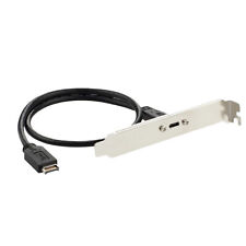 P&P USB 3.1 Type E PCI-E to Type C Female Gen 2 Extension Cable With Bracket T picture