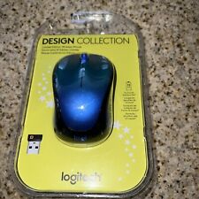 Logitech Design Collection Limited Edition Wireless Mouse - Blue Aurora... picture