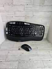 Logitech K350 Wireless Keyboard, Mouse, + USB Receiver mouse  Tested  picture