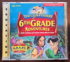 Clue Finders 6th Grade Adventures Education Ages 10-12 PC Mac CD-ROM picture